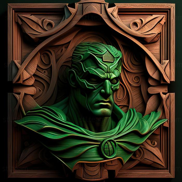Heads Green Lantern